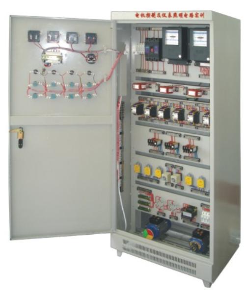 HY-76H型電機(jī)控制及儀表照明電路實(shí)訓(xùn)考核裝置（柜式、雙面）